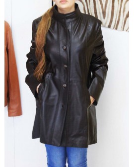 Lina- Leather genuine blouson